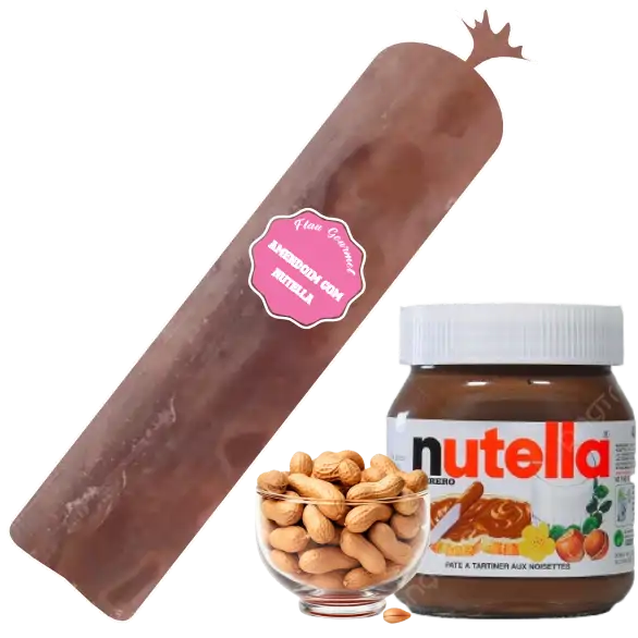 Flau Gourmet Sabor Amendoim e Nutella 140g