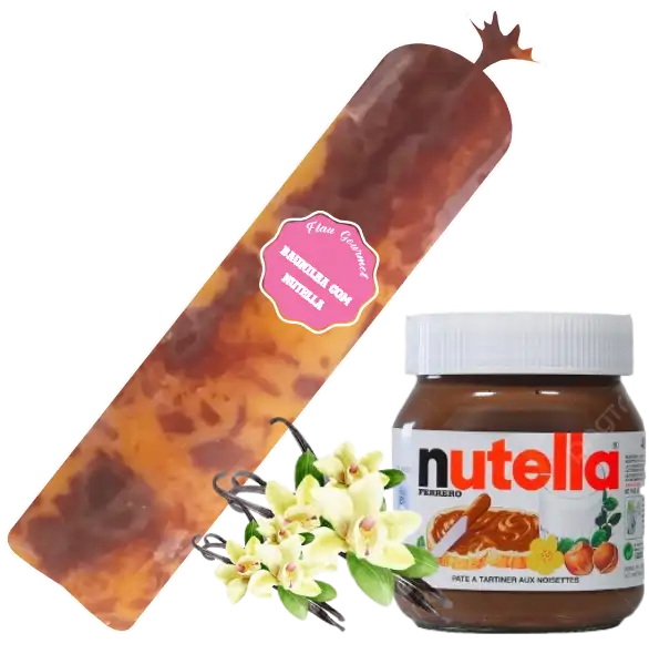 Flau Gourmet Sabor Baunilha e Nutella 140g