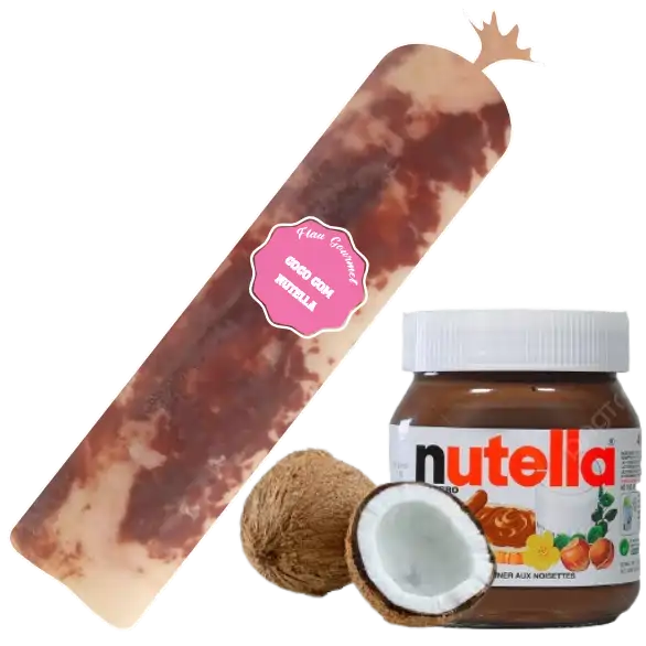 Flau Gourmet Sabor Coco e Nutella 140g