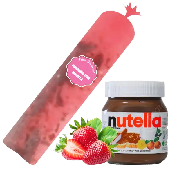 Flau Gourmet Sabor Morango e Nutella 140g